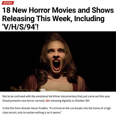 18 New Horror Movies and Shows Releasing This Week, Including ‘V/H/S/94’!
